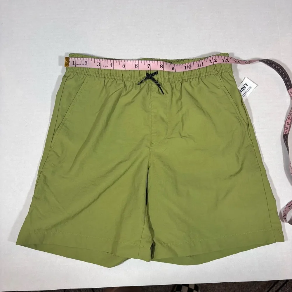 Old Navy Boys Above Knee Dock Shorts Quick Dry Size XL 14/16 NWT Salt Marsh